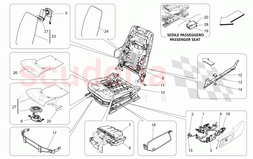 Part Diagram for Maserati 670008170