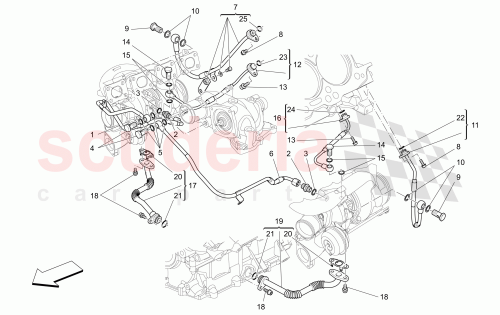Part Diagram for Maserati 293643