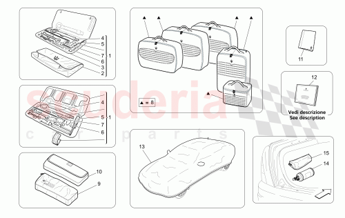 Part Diagram for Maserati 80583200