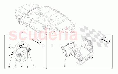 Part Diagram for Maserati 670102583