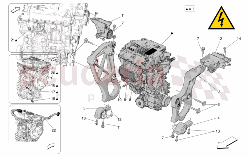 Part Diagram for Maserati 670299477