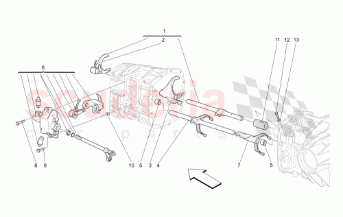 Part Diagram for Maserati 189371