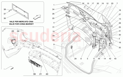 Part Diagram for Maserati 670040405