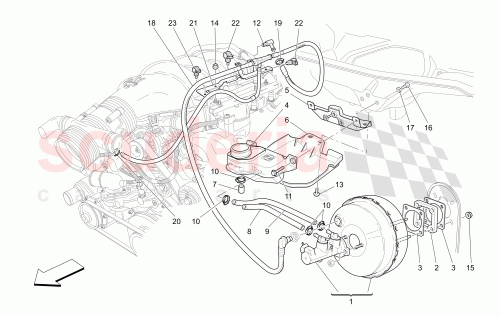 Part Diagram for Maserati 198852