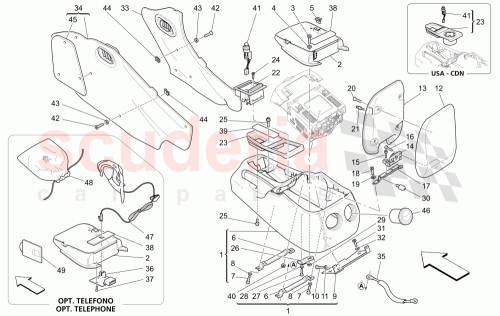 Part Diagram for Maserati 67393126