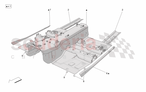 Part Diagram for Maserati 673015565