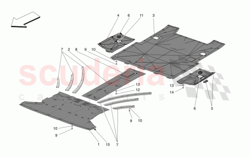 Part Diagram for Maserati 670308442