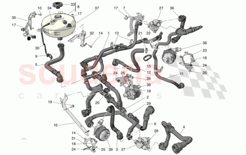 Part Diagram for Maserati 670310106