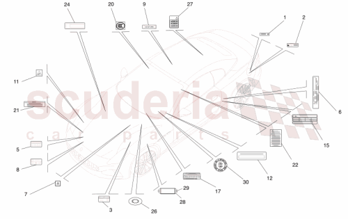 Part Diagram for Maserati 670176783