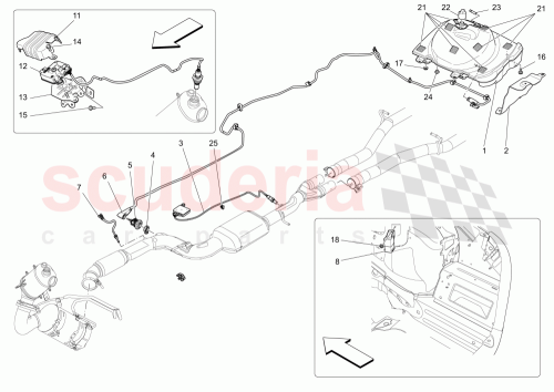 Part Diagram for Maserati 673009633