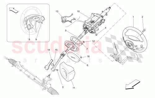 Part Diagram for Maserati 670018700