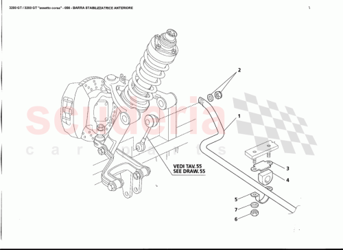 Part Diagram for Maserati 386600353