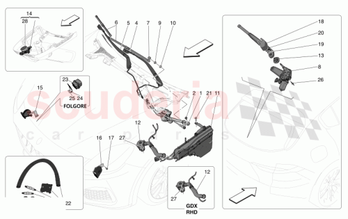 Part Diagram for Maserati 675001317