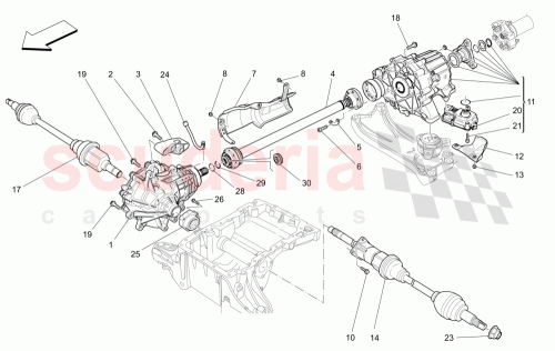 Part Diagram for Maserati 670033029