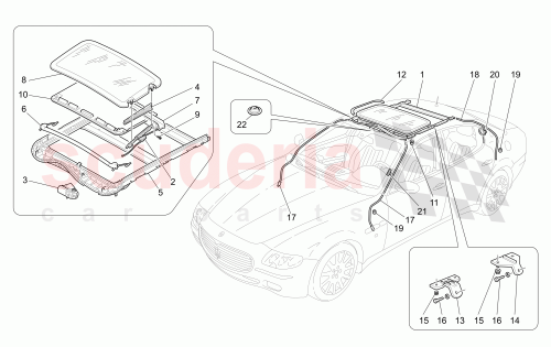 Part Diagram for Maserati 980139514