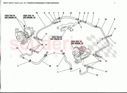 Part Diagram for Maserati 585412500