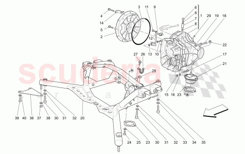 Part Diagram for Maserati 16288534