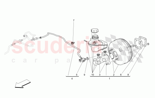 Part Diagram for Maserati 673005989