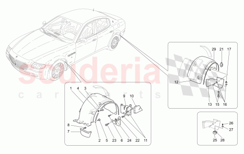 Part Diagram for Maserati 80038100