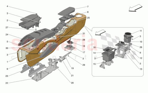 Part Diagram for Maserati 670267441