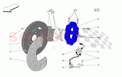 Part Diagram for Maserati 670299457