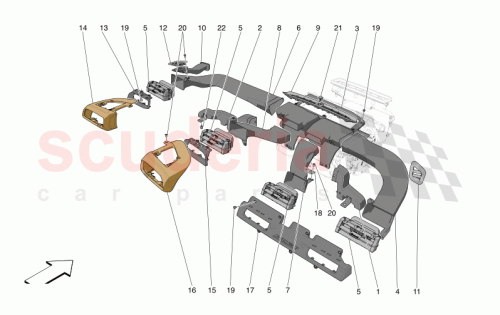 Part Diagram for Maserati 735617520
