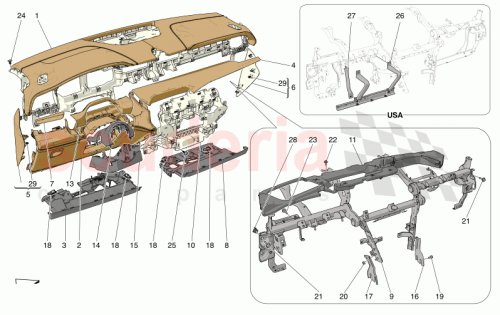 Part Diagram for Maserati F670200851