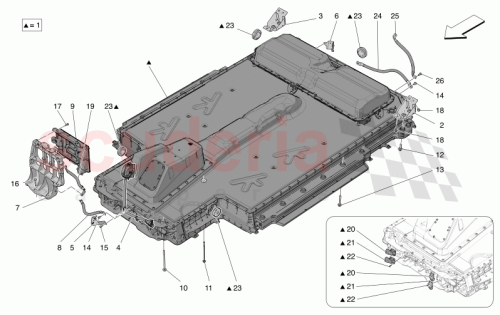 Part Diagram for Maserati 670178740