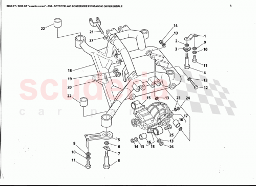 Part Diagram for Maserati 97771