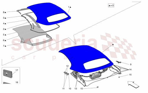 Part Diagram for Maserati 673014057