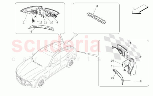 Part Diagram for Maserati 670155105