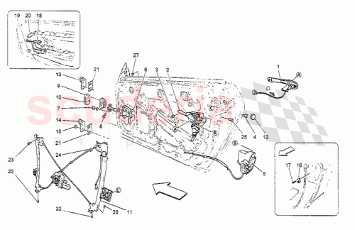 Part Diagram for Maserati 66812400