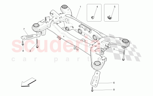 Part Diagram for Maserati 670037635