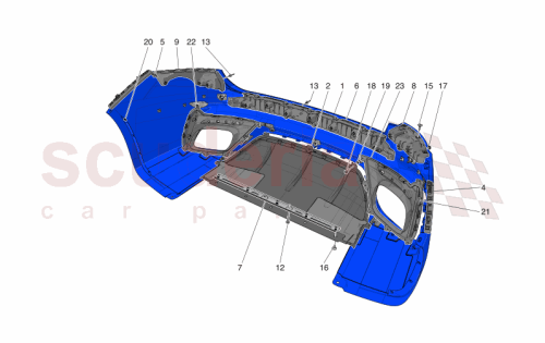 Part Diagram for Maserati 670274260