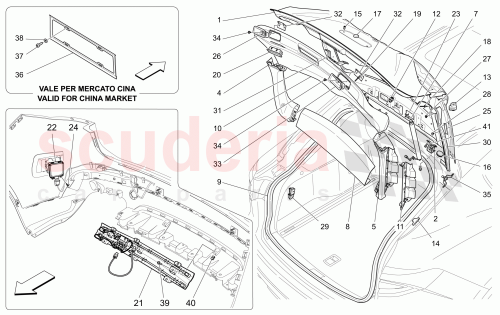 Part Diagram for Maserati 673005572