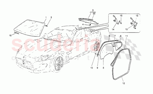 Part Diagram for Maserati 82076300