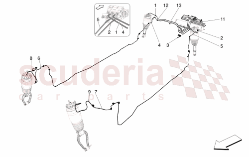 Part Diagram for Maserati 670307844