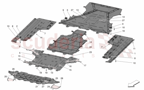 Part Diagram for Maserati 670219115