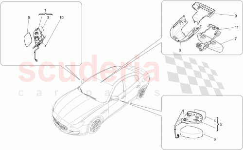 Part Diagram for Maserati 670080500