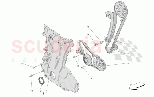Part Diagram for Maserati 670054535
