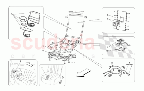 Part Diagram for Maserati 81223400