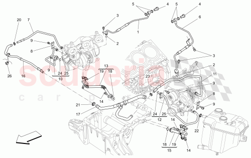 Part Diagram for Maserati 670031950
