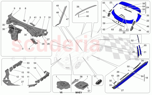 Part Diagram for Maserati 670167087