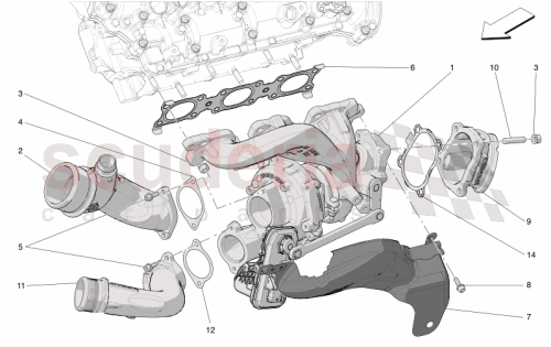 Part Diagram for Maserati 670054210