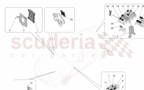 Part Diagram for Maserati 673015360