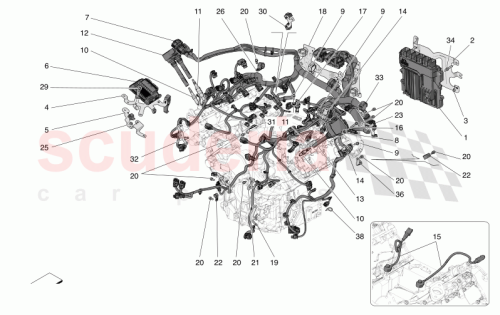 Part Diagram for Maserati 670053816