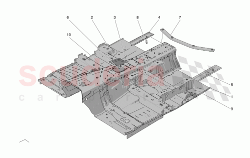Part Diagram for Maserati 675002179