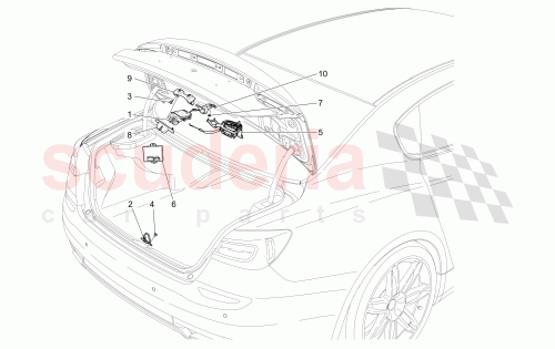 Part Diagram for Maserati 670042409