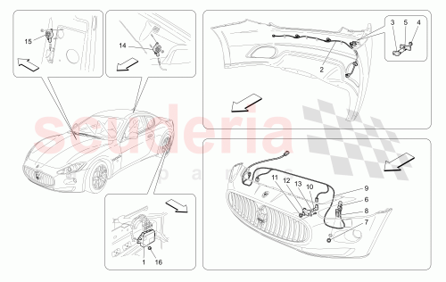 Part Diagram for Maserati 217832