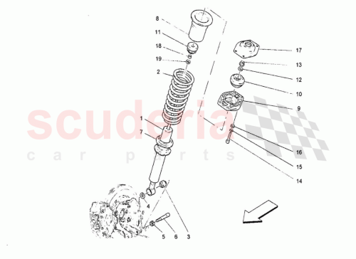 Part Diagram for Maserati 13550624